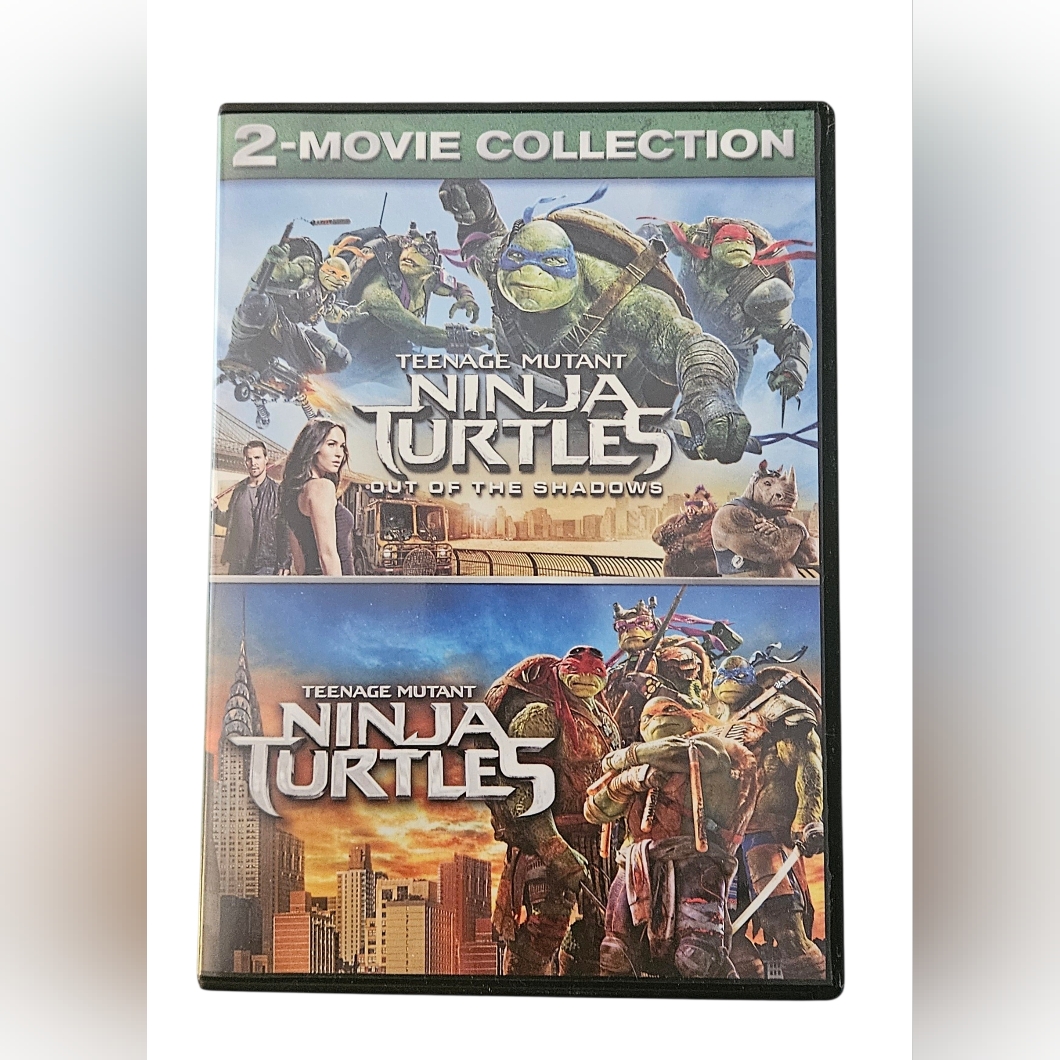 2Movie Collection  Ninja Turtles Tmnt Dvd Megan Fox